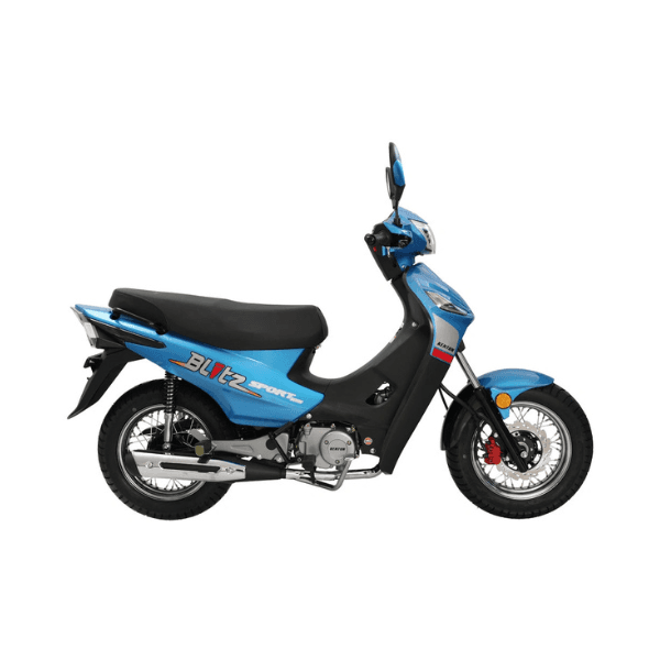 Moto Kenton Blitz 125 Sport Azul 2