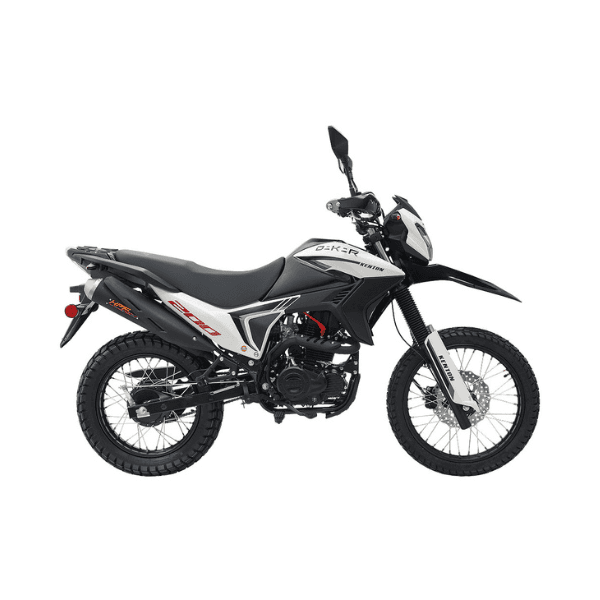 Moto Kenton Trail Dakar 200 cc. Negro