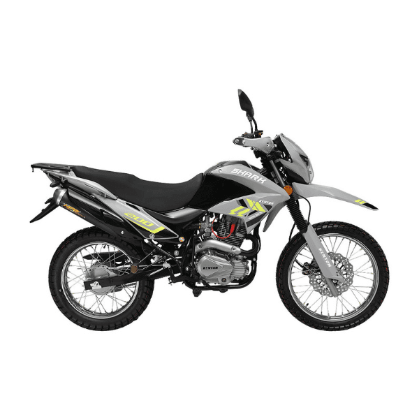 Moto Trail Kenton Shark 200 cc. Gris