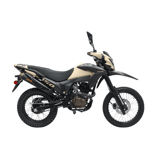 Moto Trail Kenton Dakar 150 CC Beige