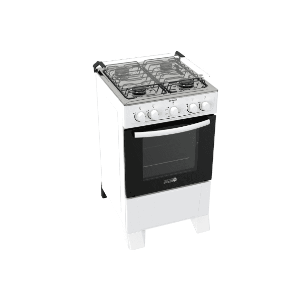Cocina JAM 4H. Standard Blanco