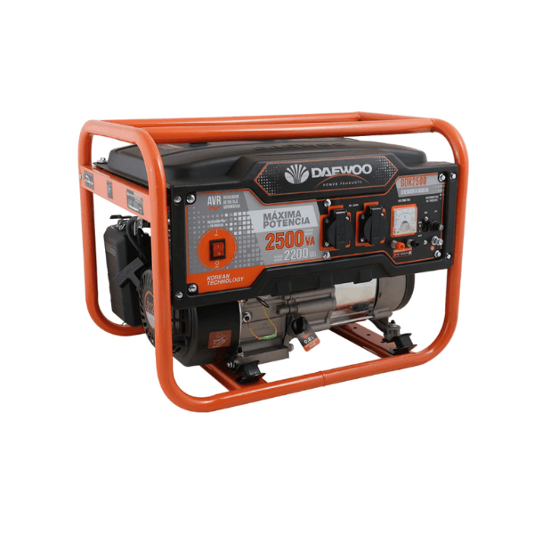 Generador Daewoo Naftero 7 HP 2,5 KVA GDK2500