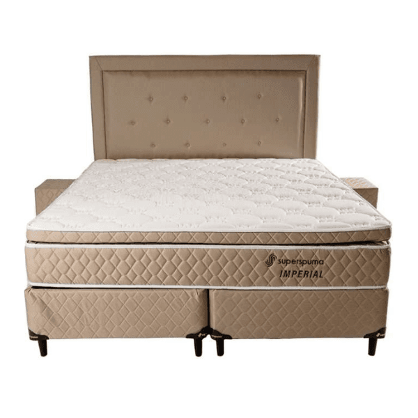 Sommier Super Spuma Imperial 2,00 x 2,00 Completo Beige