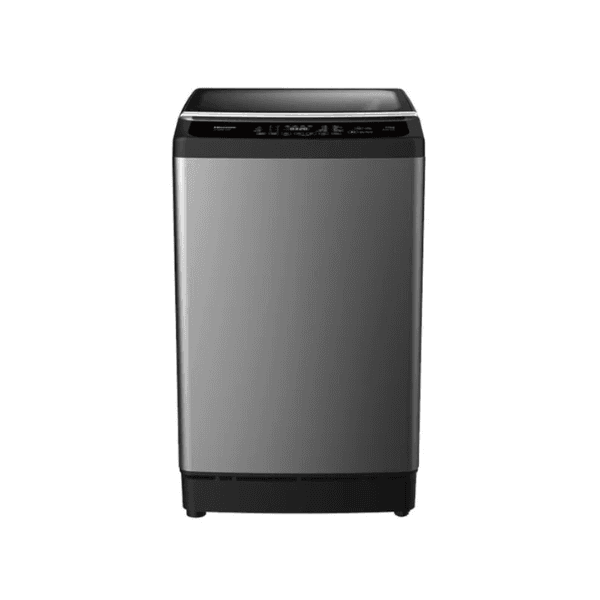 Lavarropas HISENSE Automática 10 Kgs Carga Superior Bubble Clean Gris Oscuro
